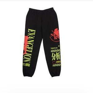 EVANGELION unisex draw-string XL pants LIKE NEW